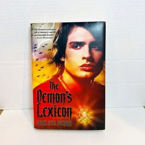 The Demon’s Lexicon Book 1 First Edition First Print Hardcover Book